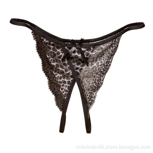 Wholesale Ladies Sexi Panti G String Lace G-string Transparent Lingerie Woman Thong In Pics Black Sexy Panties